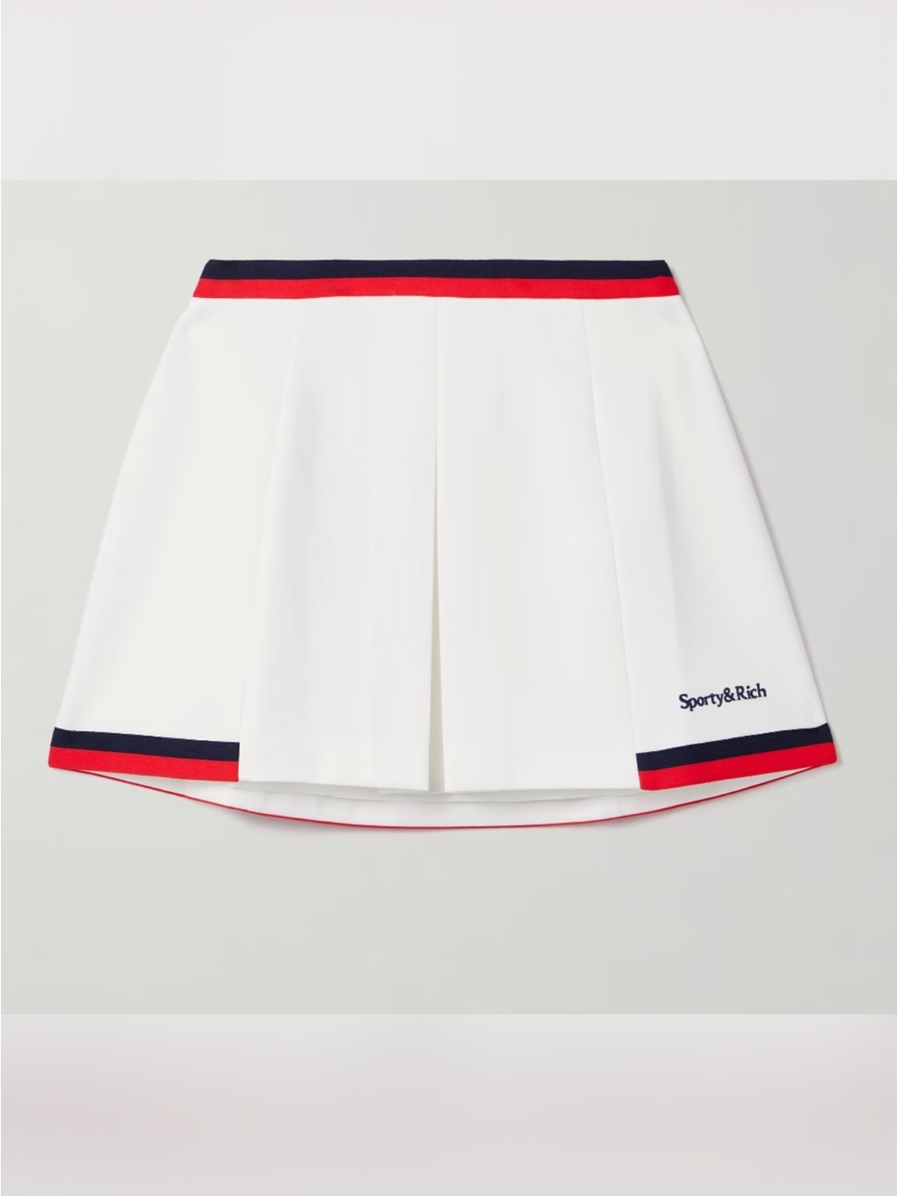 Sporty and Rich Mila Pleated Skirt NWOT